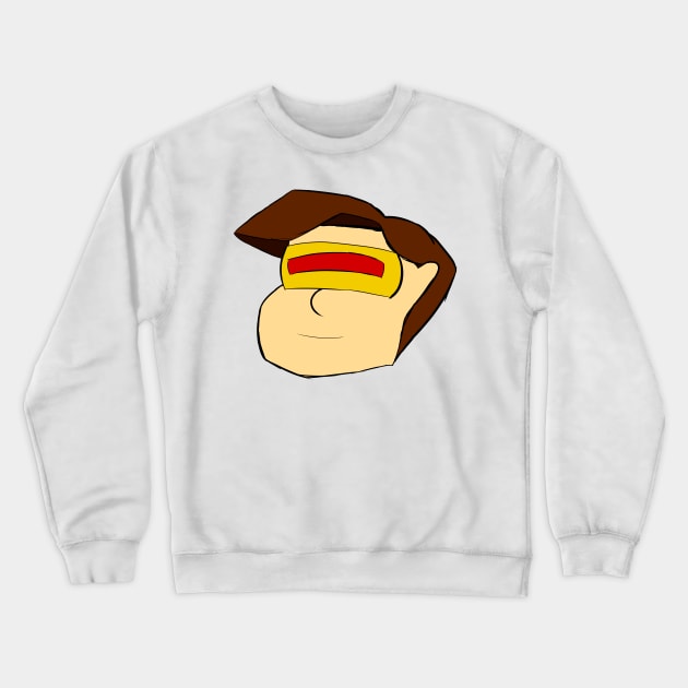 Chibi Scott Summers Crewneck Sweatshirt by Kieferero